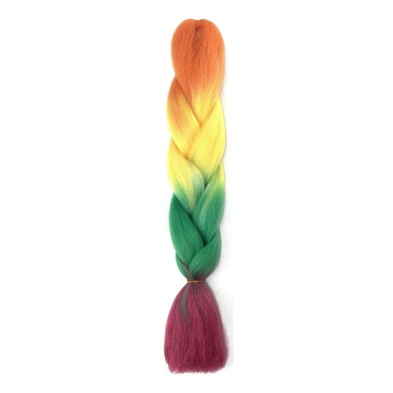 Kbeth Stretched Braiding Hair China Factory Supply Perm Yaki Jumbo Braids Synthetic Hair Extensions Easy Braid Hair Extension in Stock