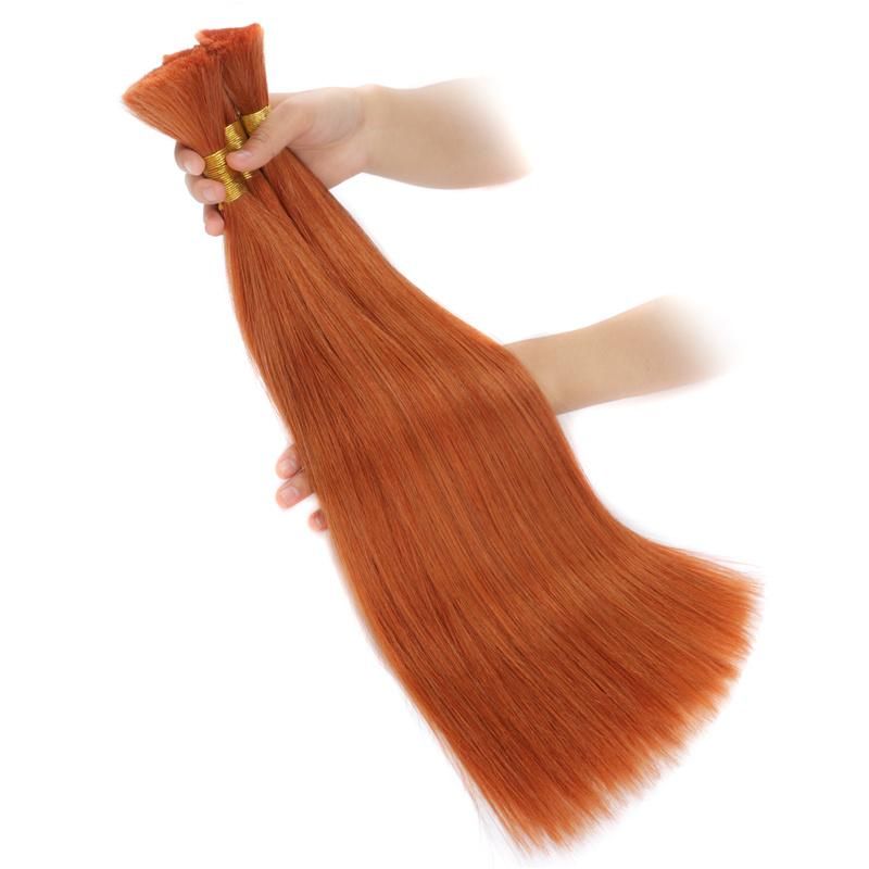 Top Quality Human Remy Bulk Extension Raw Cuticle Aligned Hair