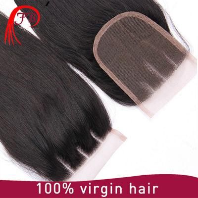 Brazilian Wavy Middle Parting Lace Top Closure Hair