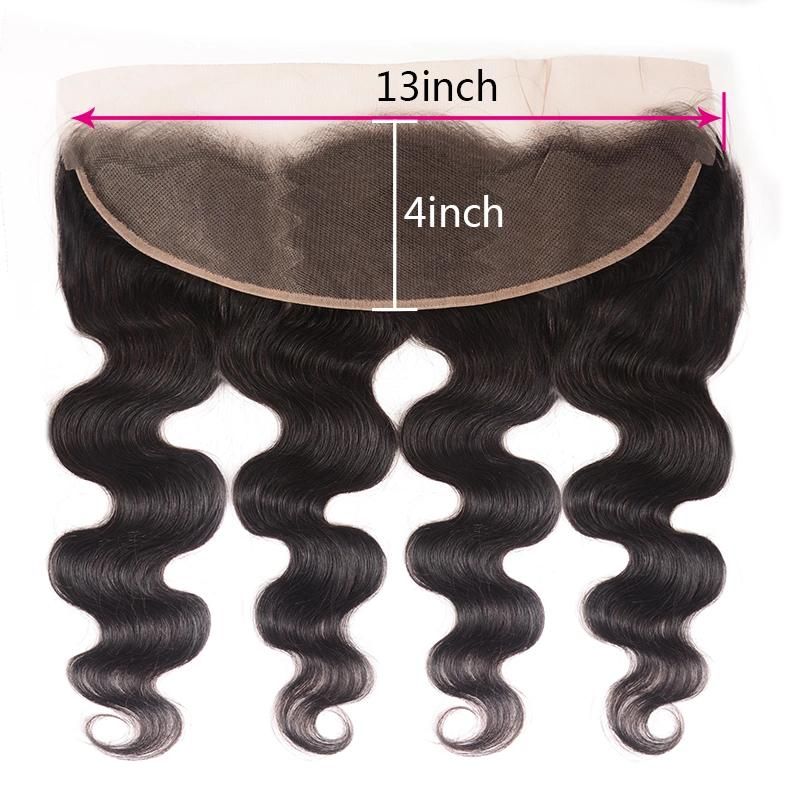 Kbeth Ear to Ear Closure 2021 Affordable Price 100% Human Hair Cuticle Aligned Transparent Top Selling 13*4 Inch Body Wave Closures Ready to Ship