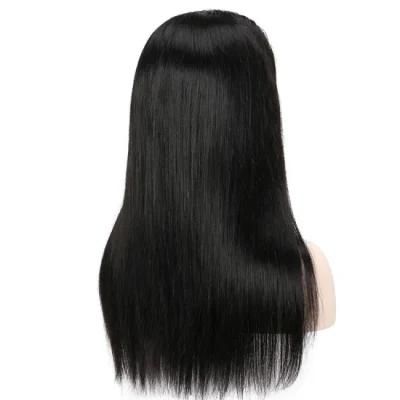 10A Brazilian Lace Wig Natural Black Virgin Hair Full Lace Wig Human Hair Wig