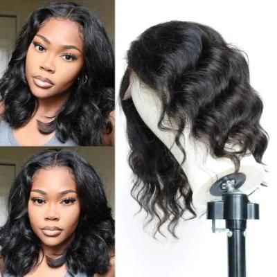 Body Wavy Bob Lace Front Wigs Human Hair Wigs for Women