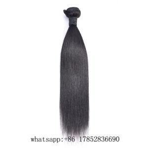 8A Wholesale Human Virgin Hair Brazilian Iaian Human Peruvian Straight Hair Weft Extension Natural Color Hair
