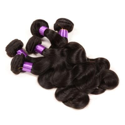 6A Unproessed Brazilian Body Wave Hair Human Hair 16 Inch Hair Weft