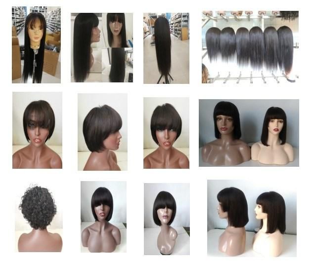 100% Real Human Hair Wig Without Lace