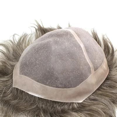 Fine Mono Base with Npu Perimeter Hair Replacement Systems