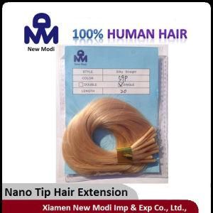 100%Human Hair Nano Tip Hair Brazilian Hair Extension