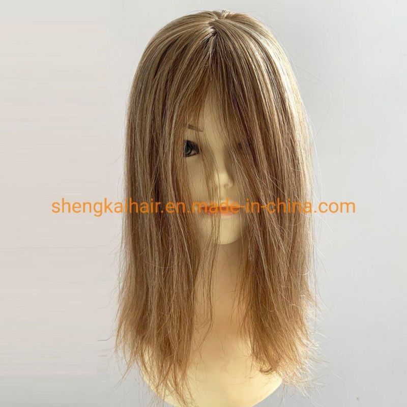 Wholesale Premium Silk Top Virgin Hair Human Hair Closure Toppers for Women