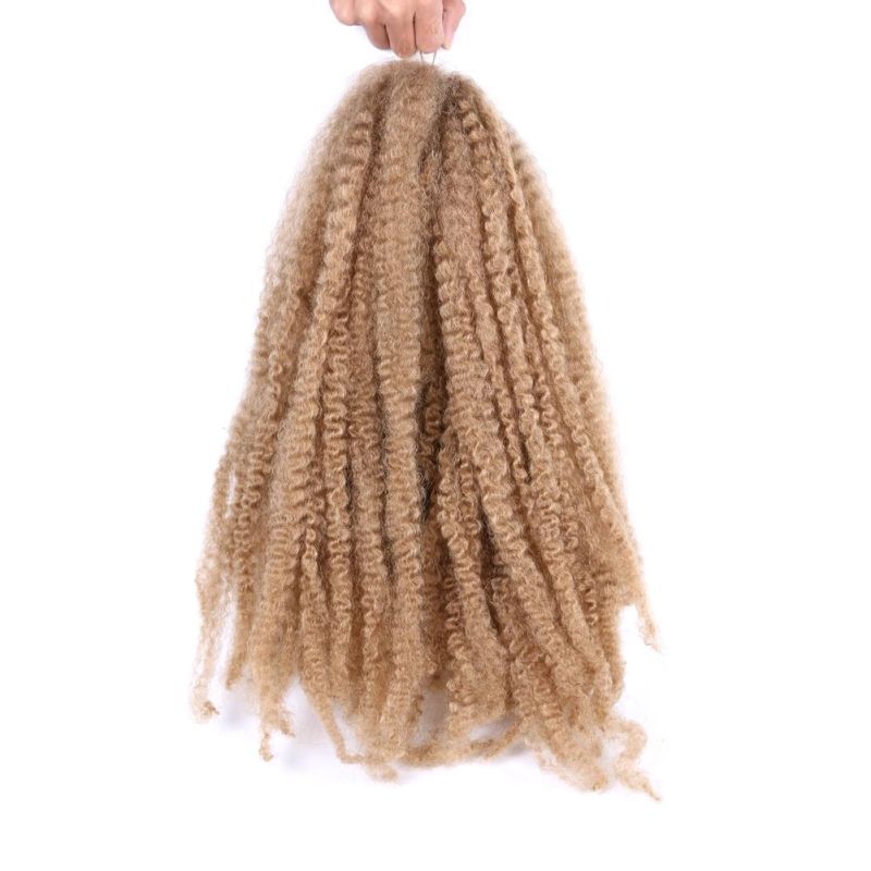 18 Inch Afro Kinky Synthetic Crochet Braiding Twist Braids Hair Extensions
