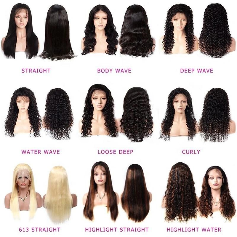 High Quality Brazilian Remy Hair Full Lace Wigs