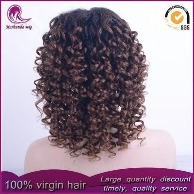 Wholesale Colour Mongolian Remy Human Hair Lace Front Wig