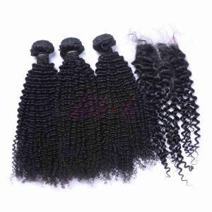 Brazilian Kinky Curl Remy 100% Human Hair Weft