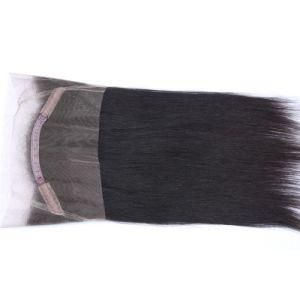 Raw Human Virgin Brazilian Cuticle Aligned 360 Straight Hair Closure