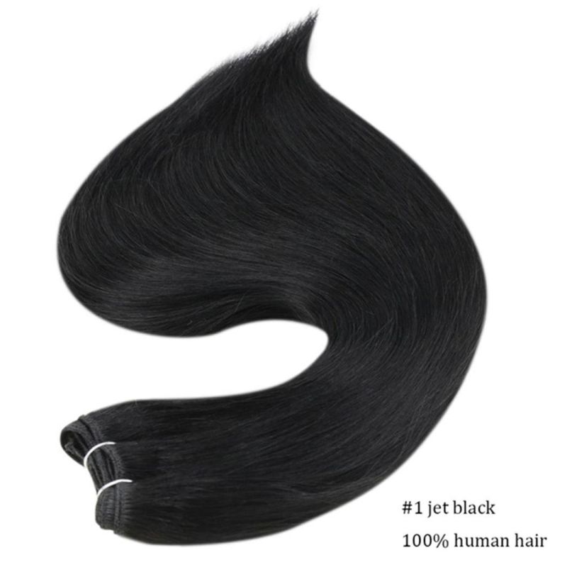 Hair Weft Extensions Human Hair 14-24" Soft Hair Bundles for Women Hair Weaves Hair Extensions