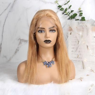 Deep Wave Ginger Orange Ombre Colored Malaysia Remy Hair Glueless 13X4 Human Hair Wigs 150% Pre Plucked with Baby Hair for Women