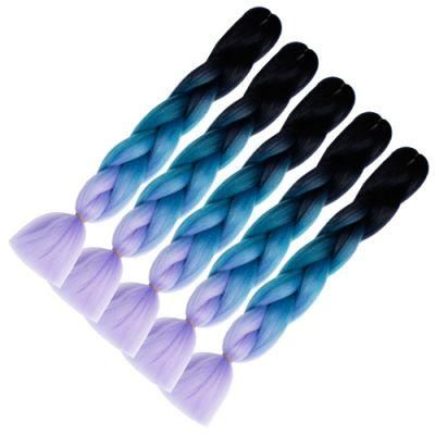 Cheap Hair Synthetic Ombre Hair Extension for Black Women