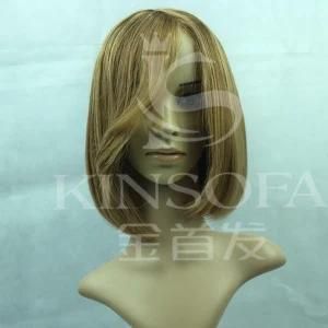 100 % Human Hair Machine Made Wig