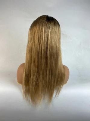 Pixie Cut Short Straight Human Hair Wig for Black Women Mix Red &amp; Black Remy Hair 150% Density Cheap
