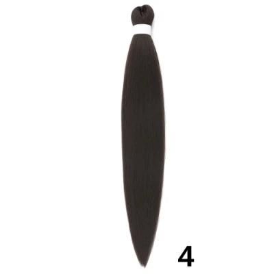 Wholesale Price One Tone Pre-Stretched Braiding Synthetic Wigs