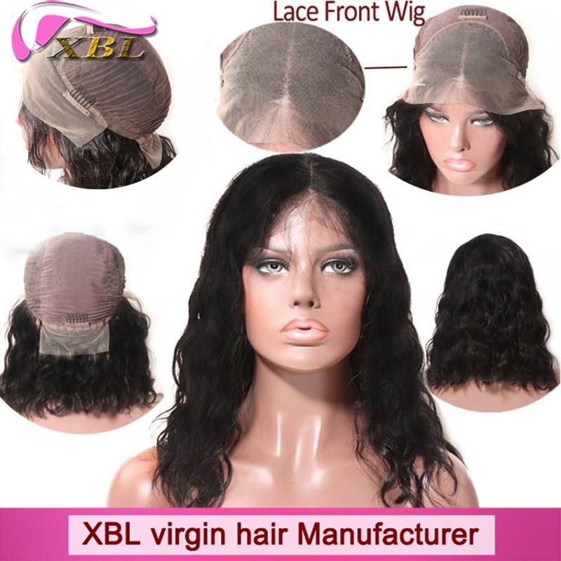 Xbl Human Hair Wig Bob Wig Lace Front Wig