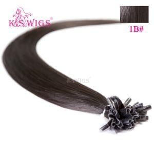 High Quality 100% Remy U-Tip Hair Extension, Indian Temple Hair