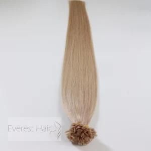 #615 Virgin Cuticle Remy Human Hair Extensions Flat Tip Keratin Hair