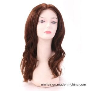 Hot Selling High Quality 2# Color 130% Density Human Full Lace Body Wave Hair Wig