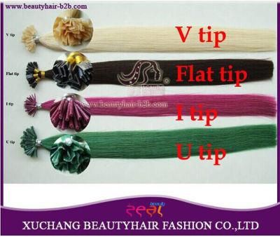Keratin Pre-Bonded Hair, U-Tip, I-Tip Hair, Flat Tip Hair Extensions