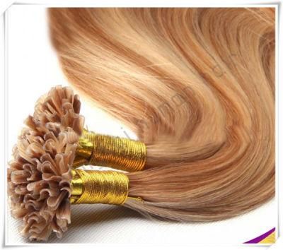 100% Human Hair Keratin U-Tip Hair Wavy Hair Extension
