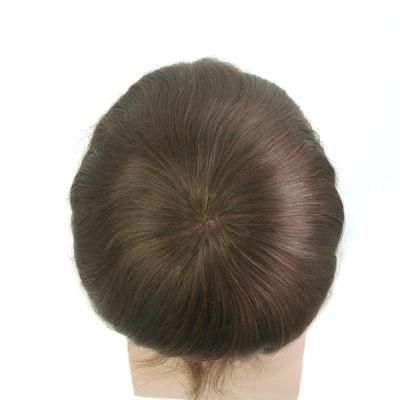Custom Made Men&prime;s Mono Lace Human Hair Wig