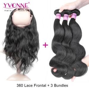 Yvonne Free Shipping 360 Frontal with Hair Bundles Body Wave Brazilian Hair