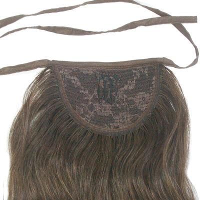 Human Hair Machine Made Hairpiece
