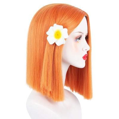 Perfect for Daily Use, Halloween, Theme Parties, Dancing Shows, Costume Performance 13*4 Lace Frontal Short Bob Wigs