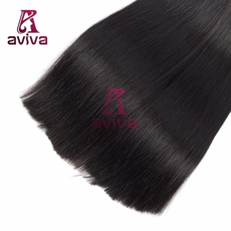 Brazilian Straight Virgin Hair Weave Natural Color Unprocessed Human Hair Extension