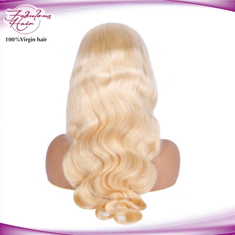Fashionable Blond Hair Wig Body Wave 613 Lace Front Wig