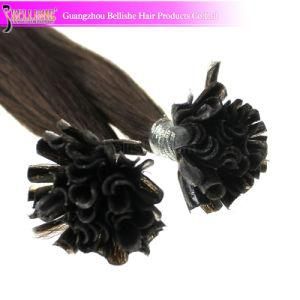 Top Quality Color #4 Brazilian Virgin Human Hair U-Tip Hair