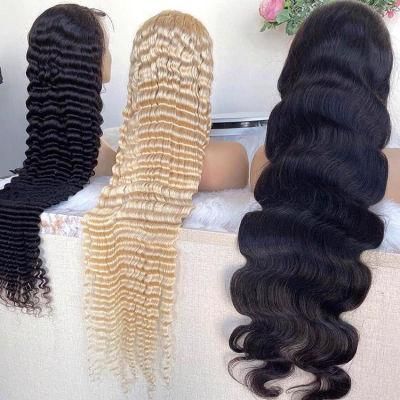 150% 180% 200% Density 13X6 13X4 4X4 Lace Front Natural Black Original Human Hair Wigs