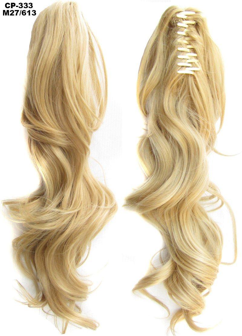 Body Wavy Synthetic Clip in Hairpiece Ponytail Extension