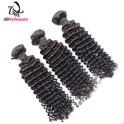 Alinybeauty Unprocessed Human Hair Weave 10A Grade Mink Brazilian Human Hair Extension Wholesale Bundles Vendors with Human Hair