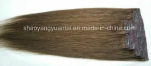 Factory Wholesale Price Clip in (on) Human Hair Extensions Full Head Set