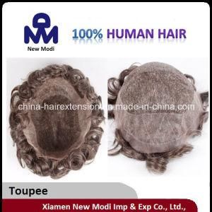 China Factory Wholesale Cheap Hair Pieces Men Toupee