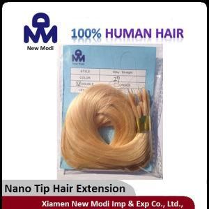 Human Hair Nano Tip Hair Extension Brazilian Hair