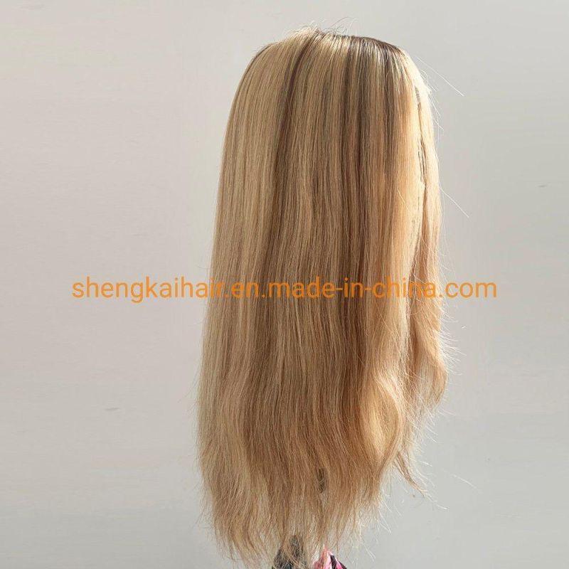 Wholesale Premium Quality 100% Virgin Hair Human Hair Jewish Hair Wig for Women
