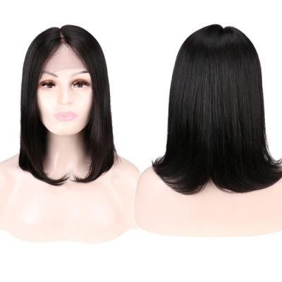 Black Women Straight Hair Brazilian Human Hair Bob Wigs