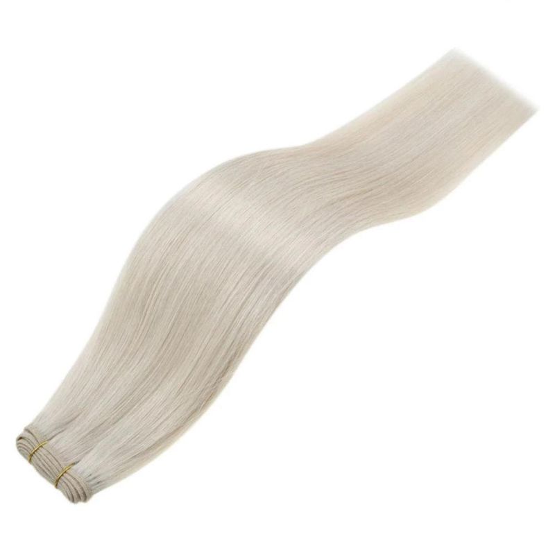 Colors Hair Weft Extensions Brazilian Human Hair 14-24" Soft Hair Bundles for Women Hair Weaves Sew in Hair Extensions