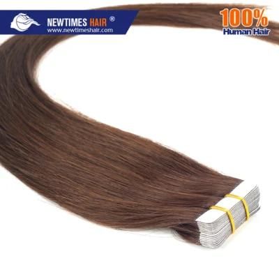 Stock Immediate Shipment Tape Remy Human Hair Extension