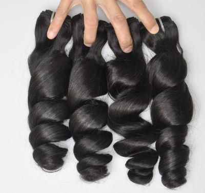 Grade 10A Loose Wave Brazilian Virgin Human Hair Extensions