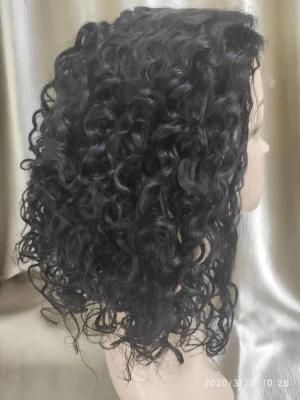New Closure Water Wave Bob Wigs Brazilian Hair