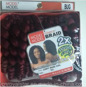 2X Wand Curly Braiding Jumpy Havna Mombo Braid Hair