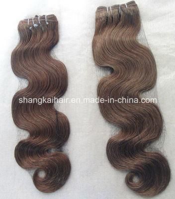 Human Hair Weaving Dark Color Hair Weft